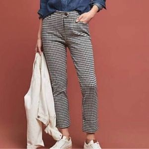 Anthropologie essential crop flare size 4
